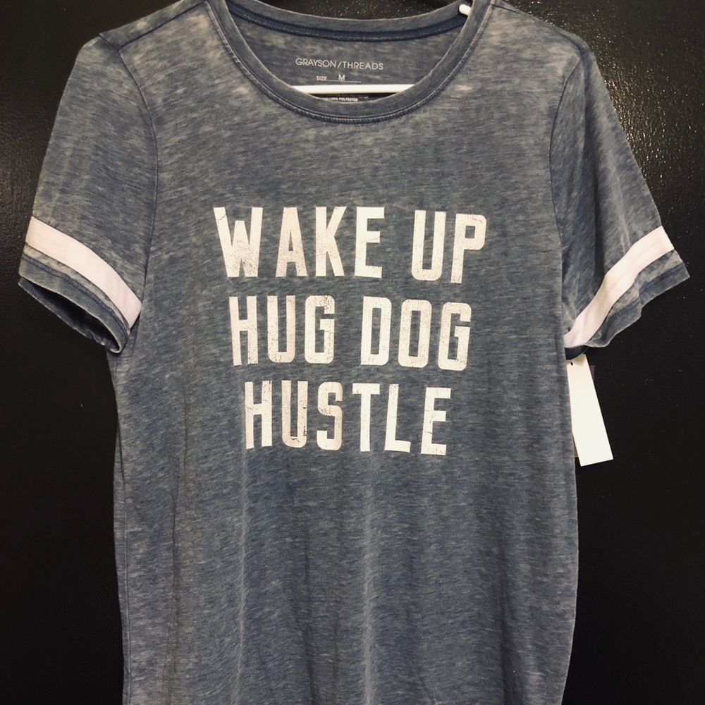 Wake Up Hug Dog Hustle Shirt
